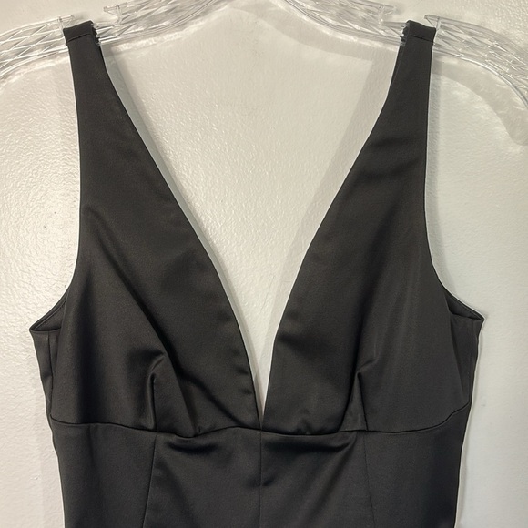 Dolce & Gabbana Black Sheath Midi Cocktail Dress Size 24 38 - Picture 8 of 10